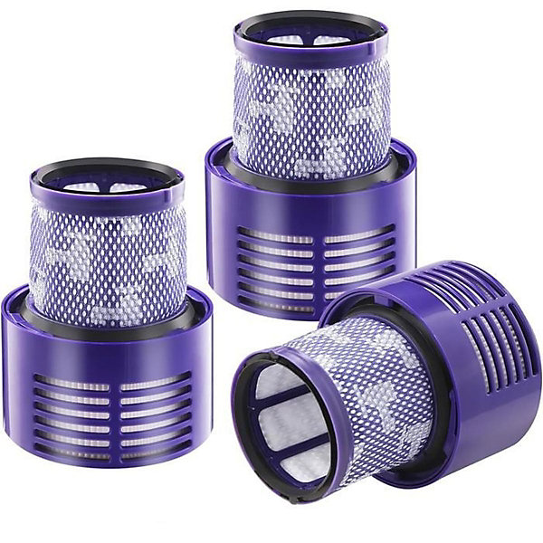 Lot de 3 filtres Allotech compatible pour aspirateur DYSON V10