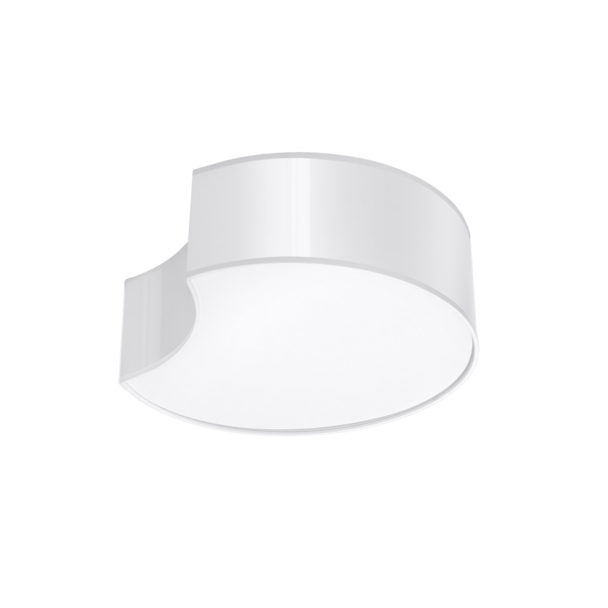 Plafon OKULO biały 2xE27x15W wym:11,5x32x35cm IP20 Pure Lume