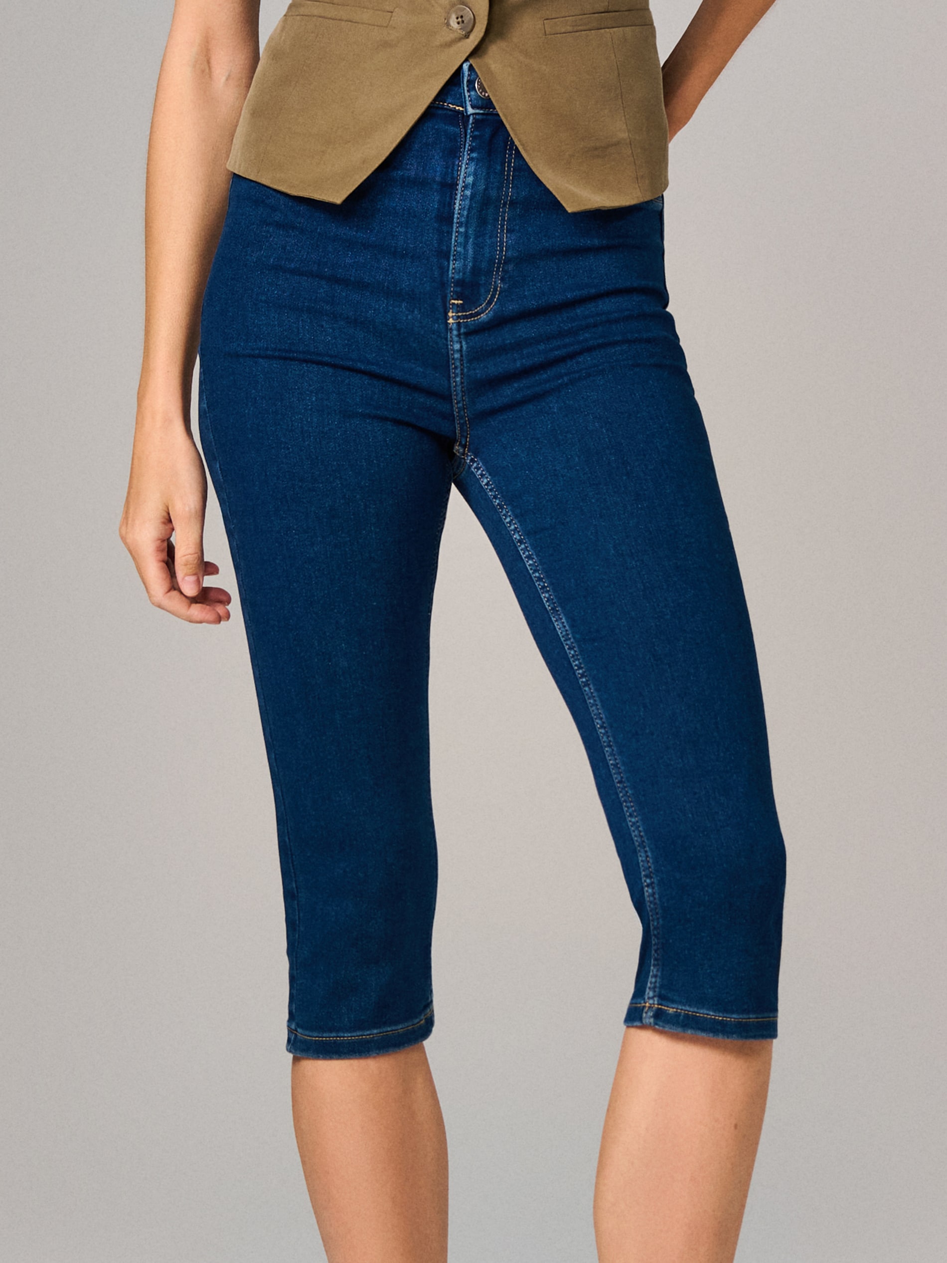 Jeansy capri