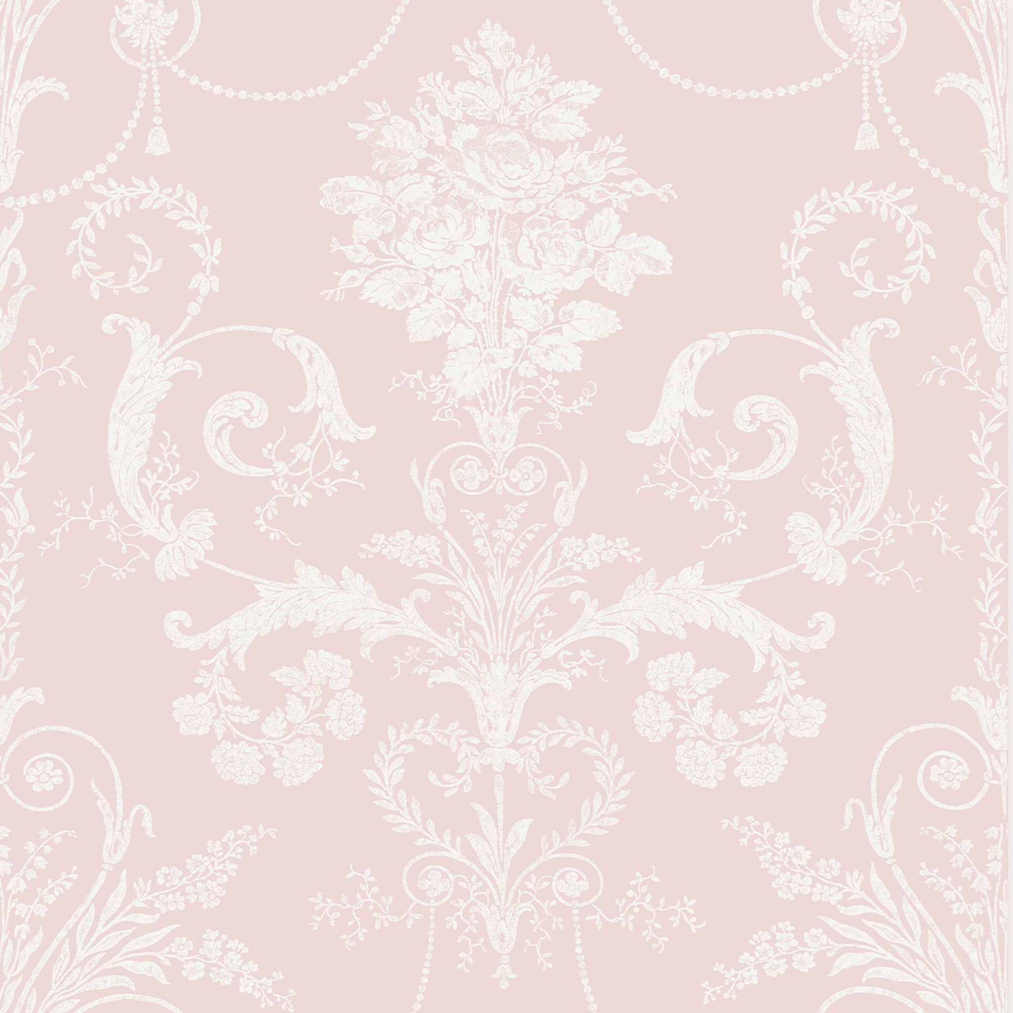 Laura Ashley Vliesbehang - Josette Amethyst - 10mx52cm