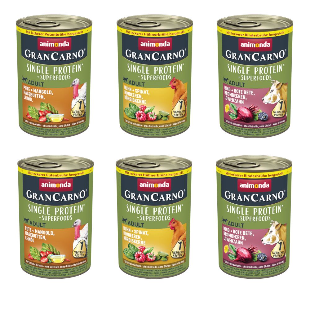 animonda GranCarno Superfoods Adult Mixed Pack