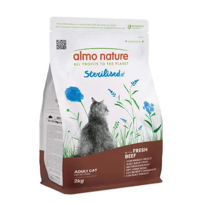 Almo Nature Functional Sterilised Cat Beef & Rice