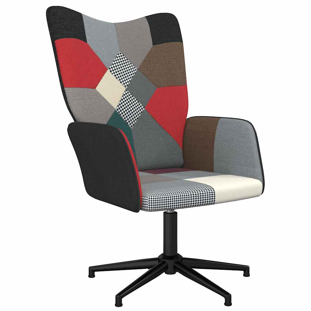 Fotel Wypoczynkowy Tapicerowany Patchwork Do Salonu Pokoju