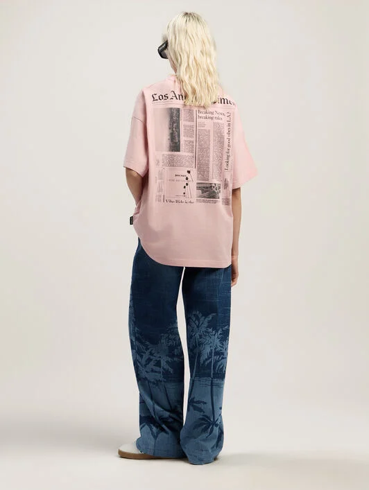 PaxLaTimesGraphic Loose Tee
