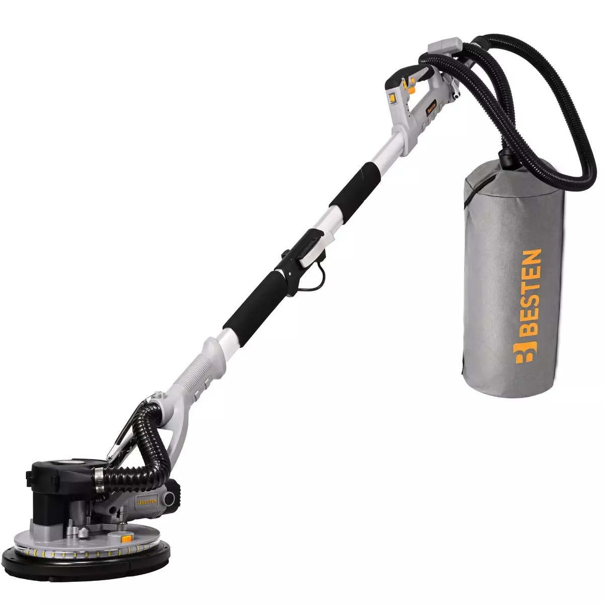Szlifierka do gipsu Żyrafa BESTEN BE0002906 900W LED 225 mm teleskop