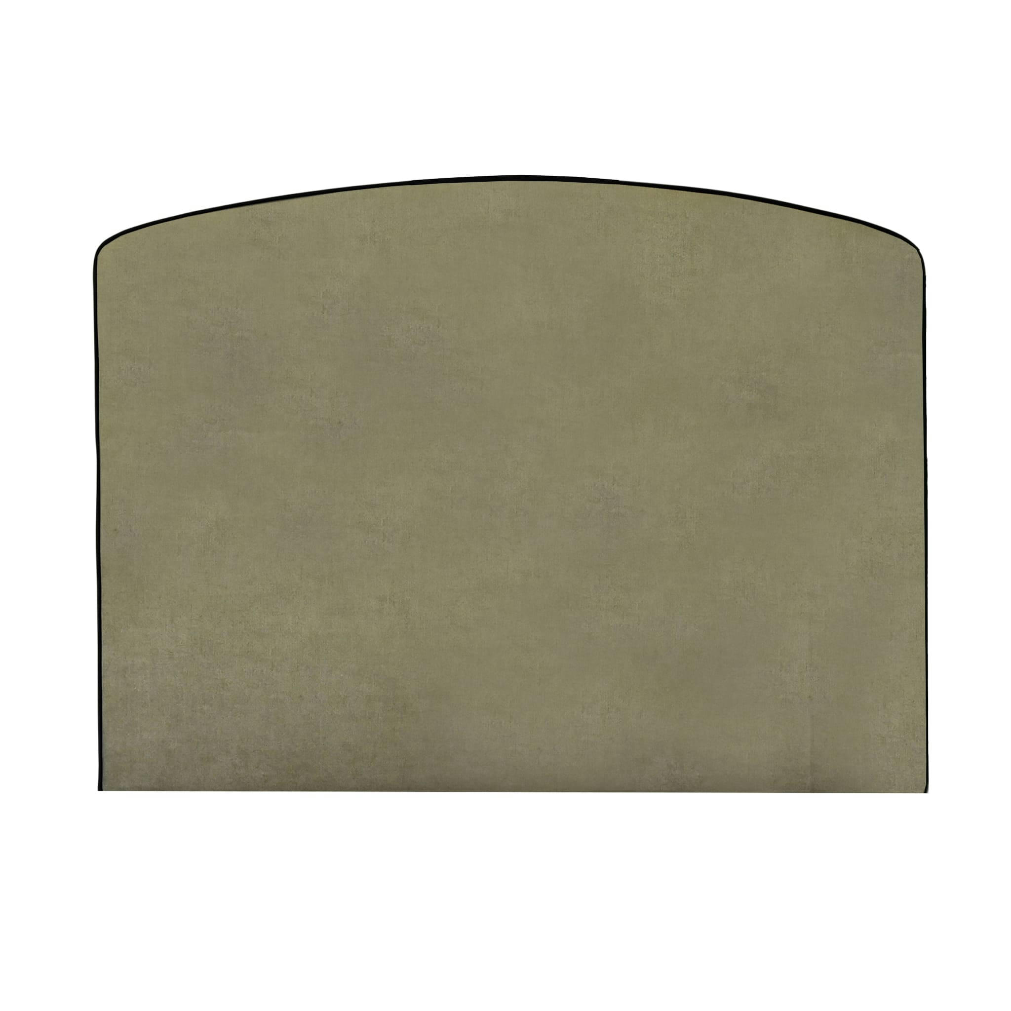 - Tête de lit en tissu kaki 190 cm