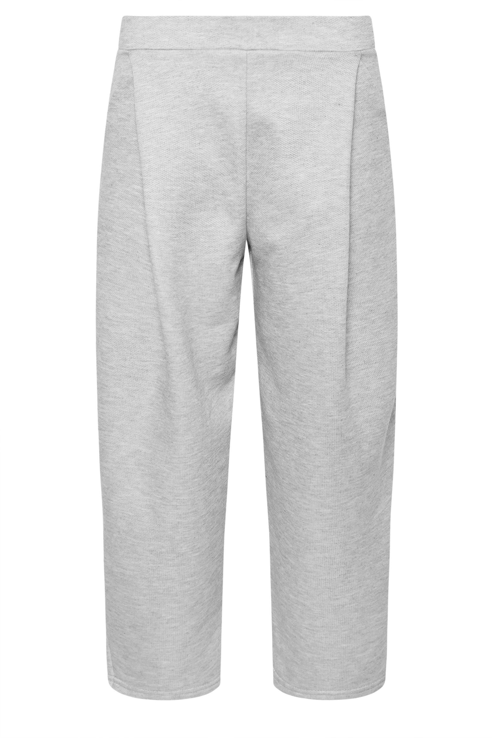 PixieGirl Petite Jersey Pleated Barrel Trousers