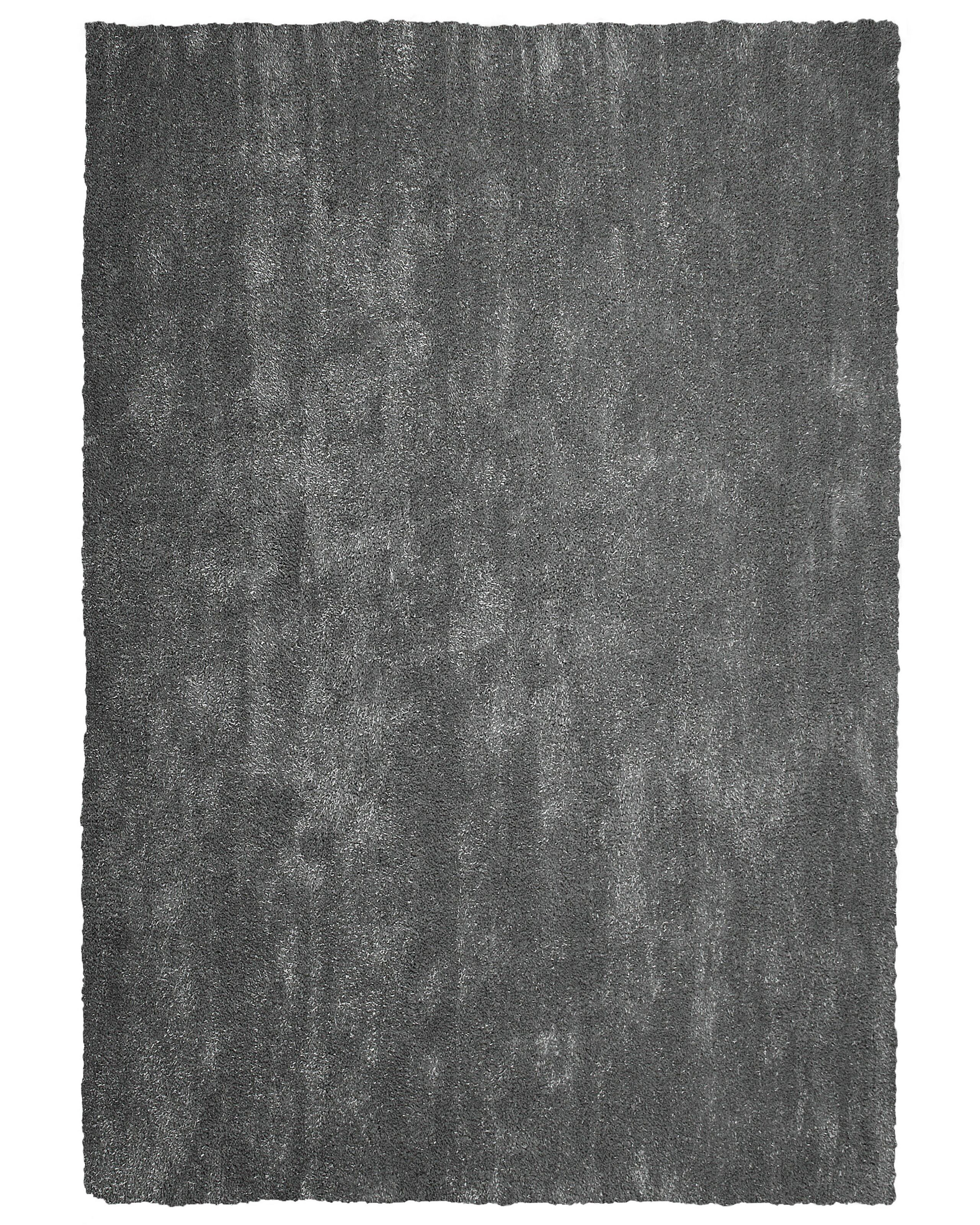Dywan gruby miękki 140x200 cm ciemnoszary