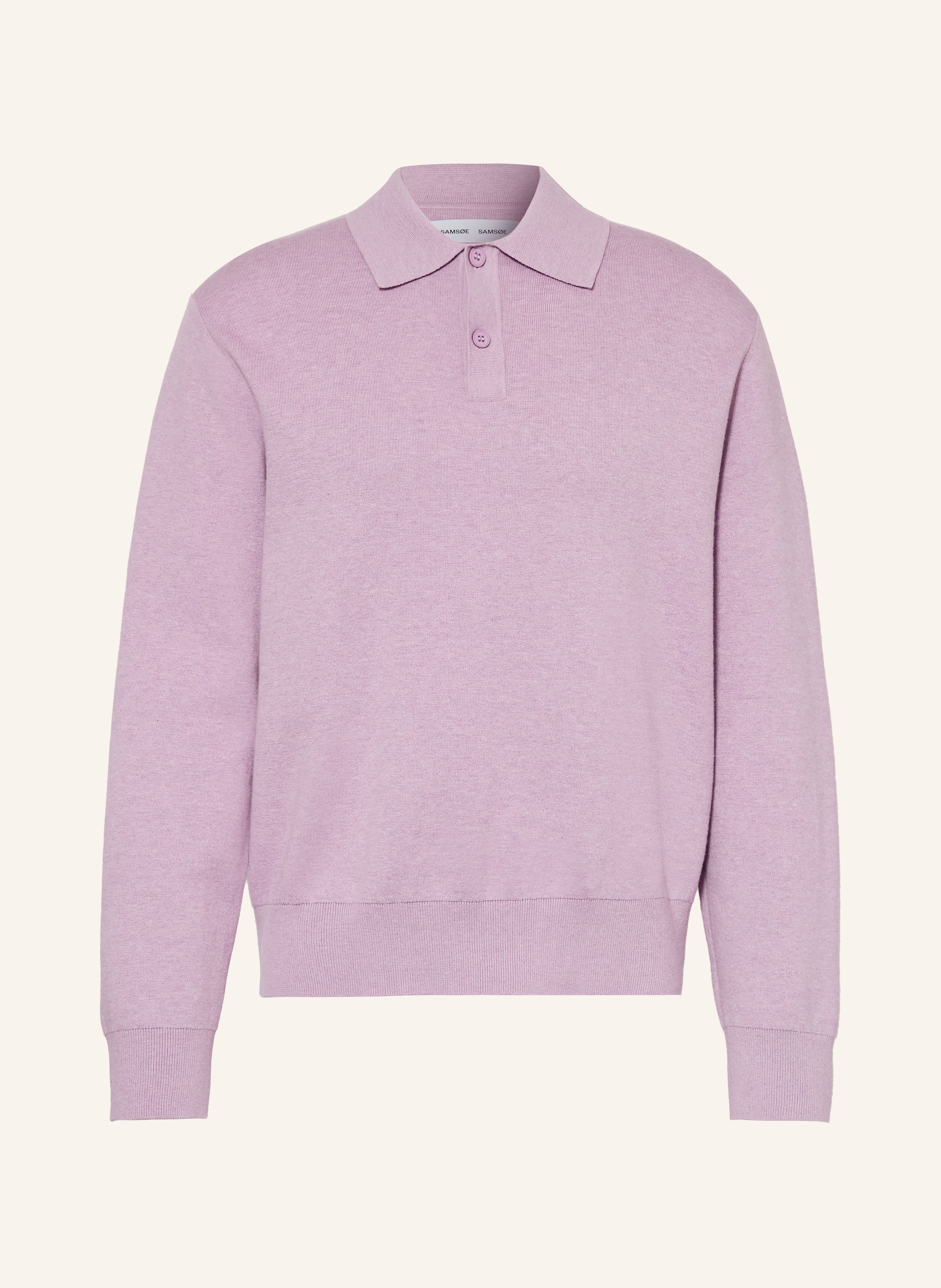 SAMSØE  SAMSØE Strick-Poloshirt SANINO