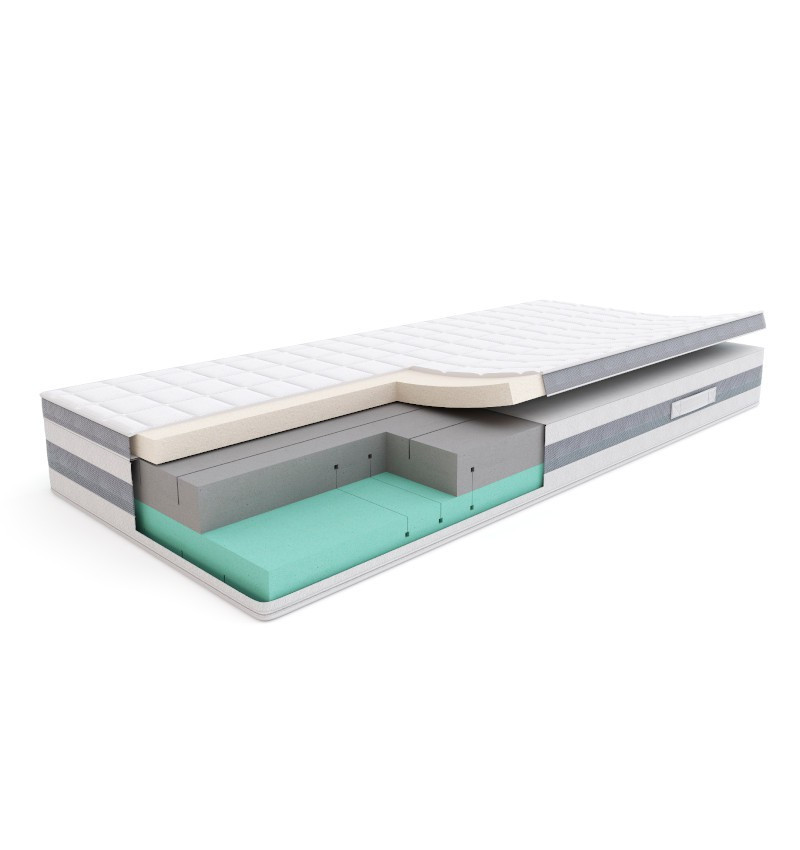SLEEPMED PREMIUM PLUS - materac termoelastyczny, piankowy