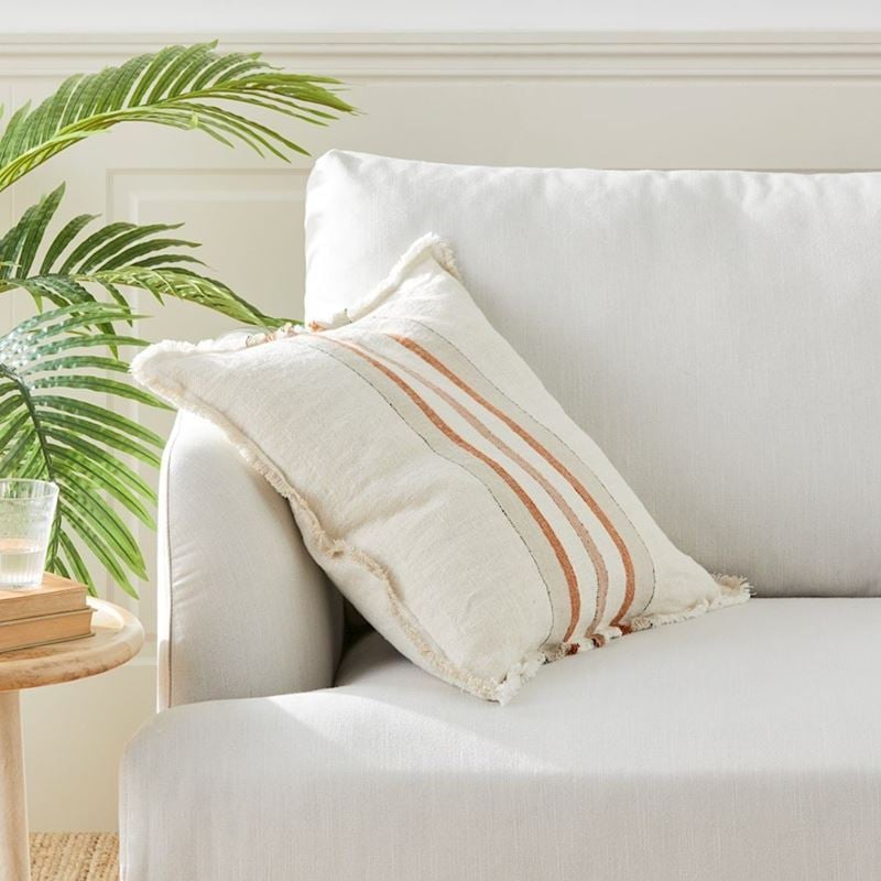 Indra Natural Linen Cushion