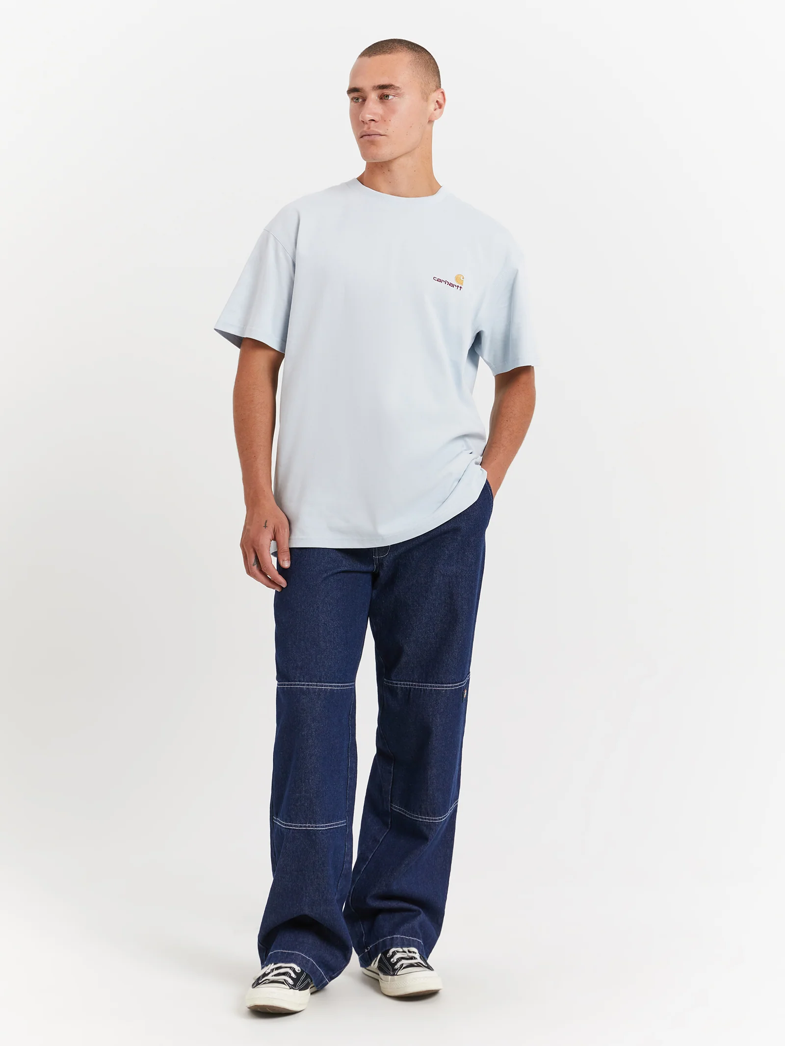 Short Sleeve American Script T-Shirt
