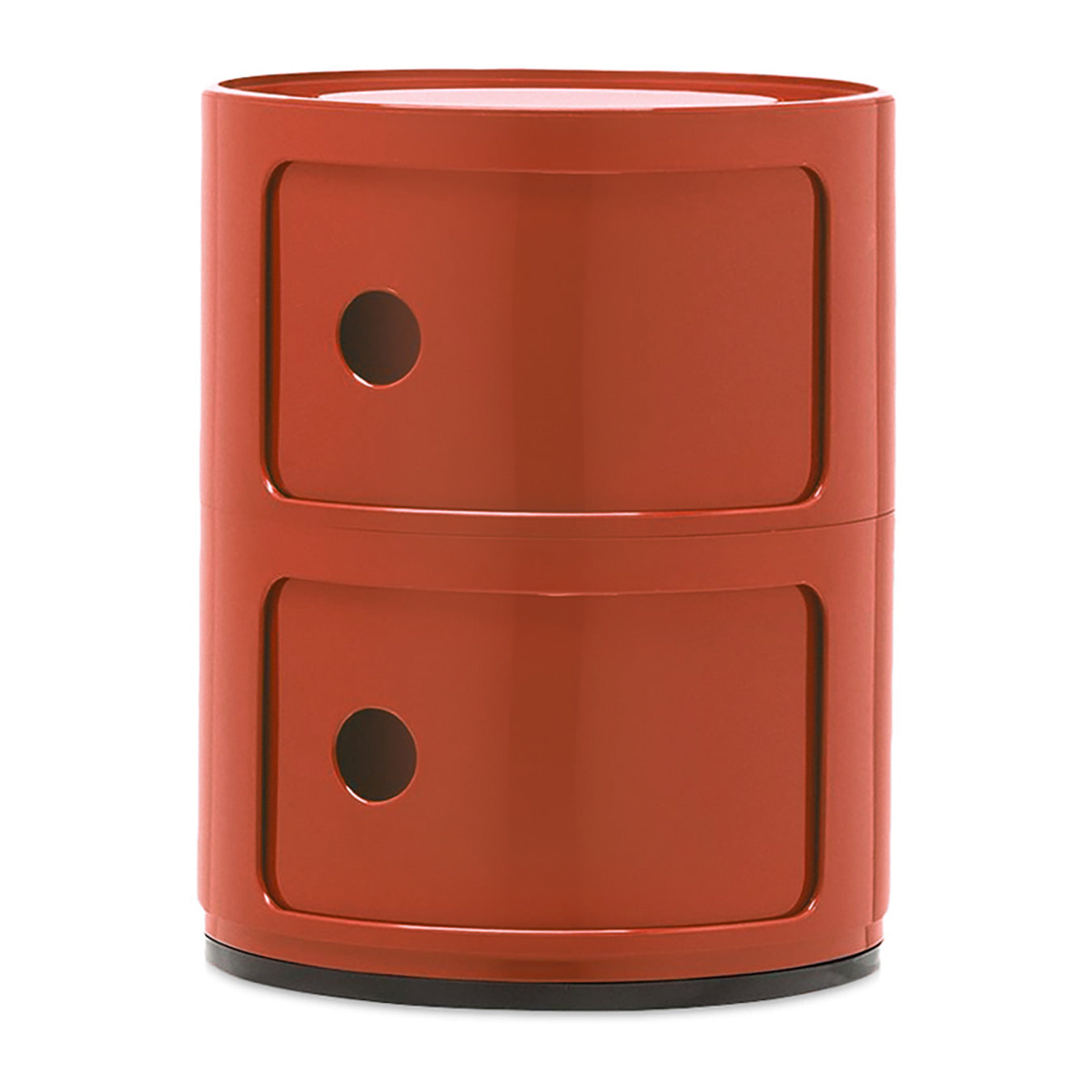 Kartell Componibili Kast Ø 32 cm - 2 Modules - Oranje