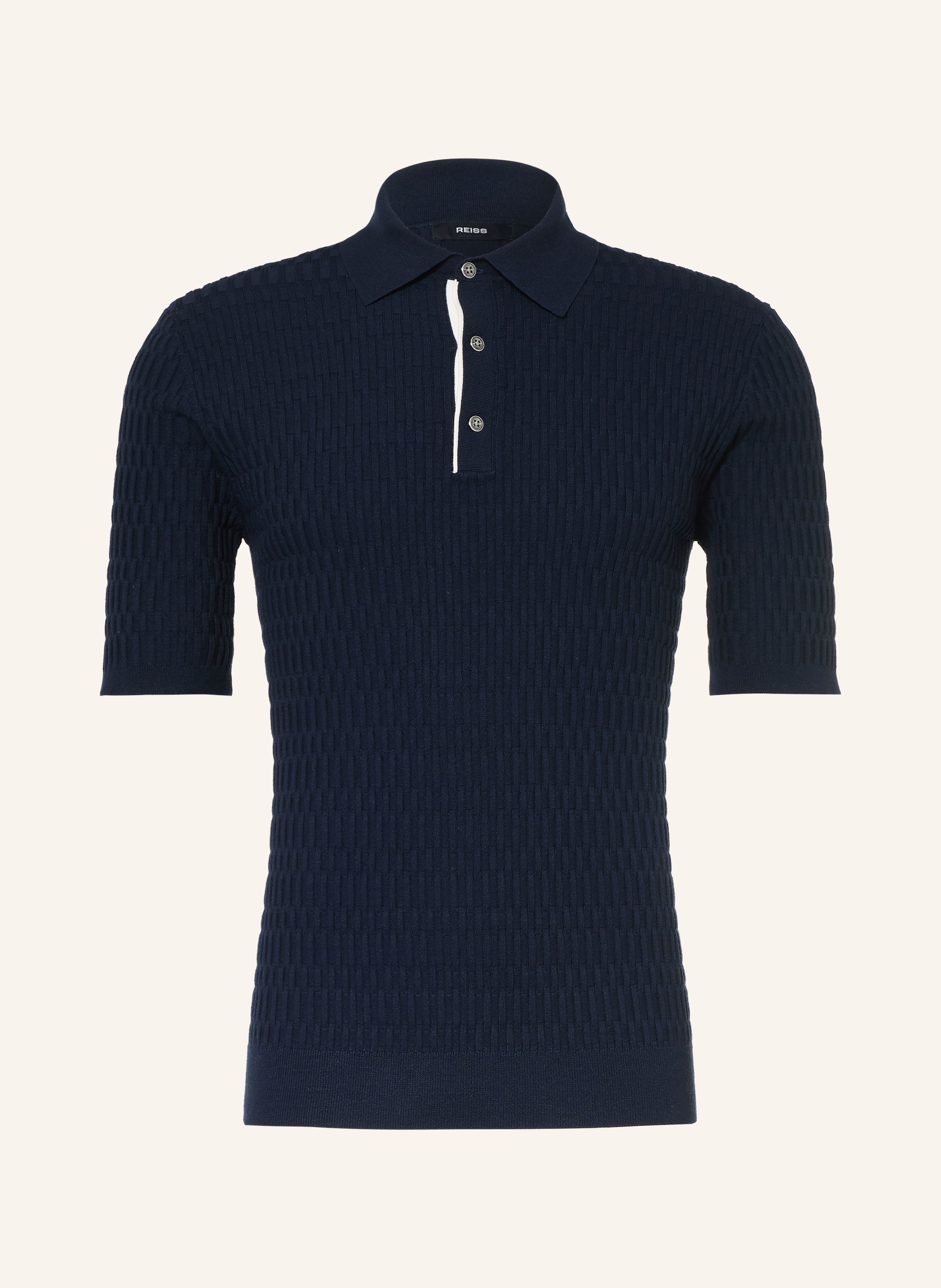 REISS Strick-Poloshirt ERA