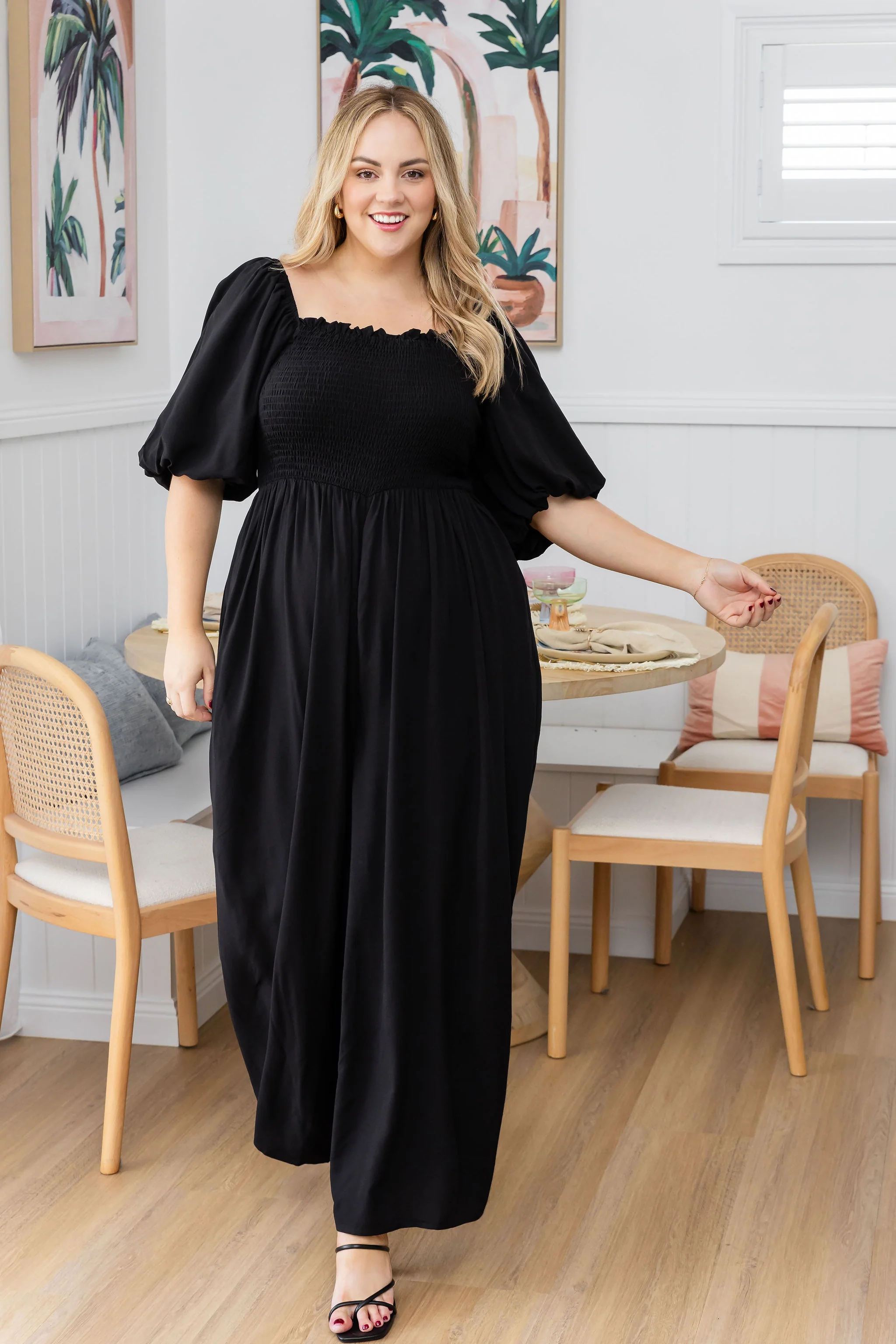 Emily Jumpsuit in Black