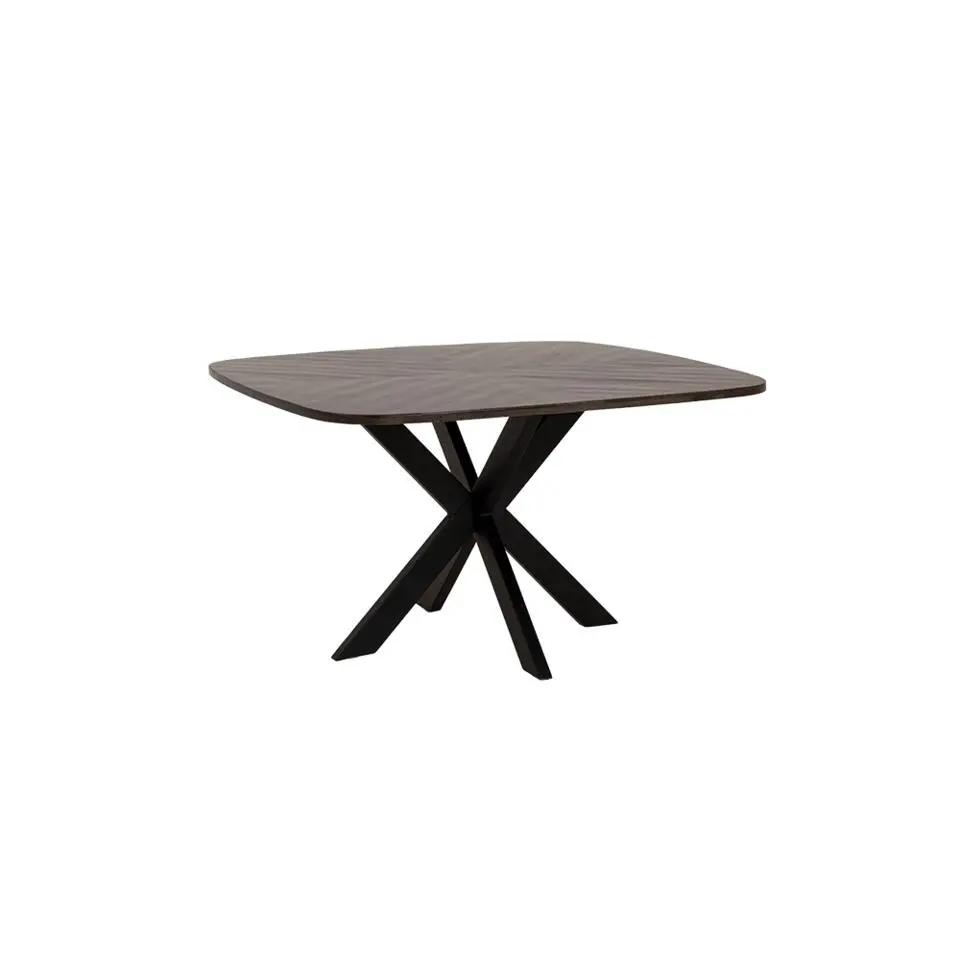 Tower Living - Silvi eettafel vierkant - 130 cm - olijfbruin