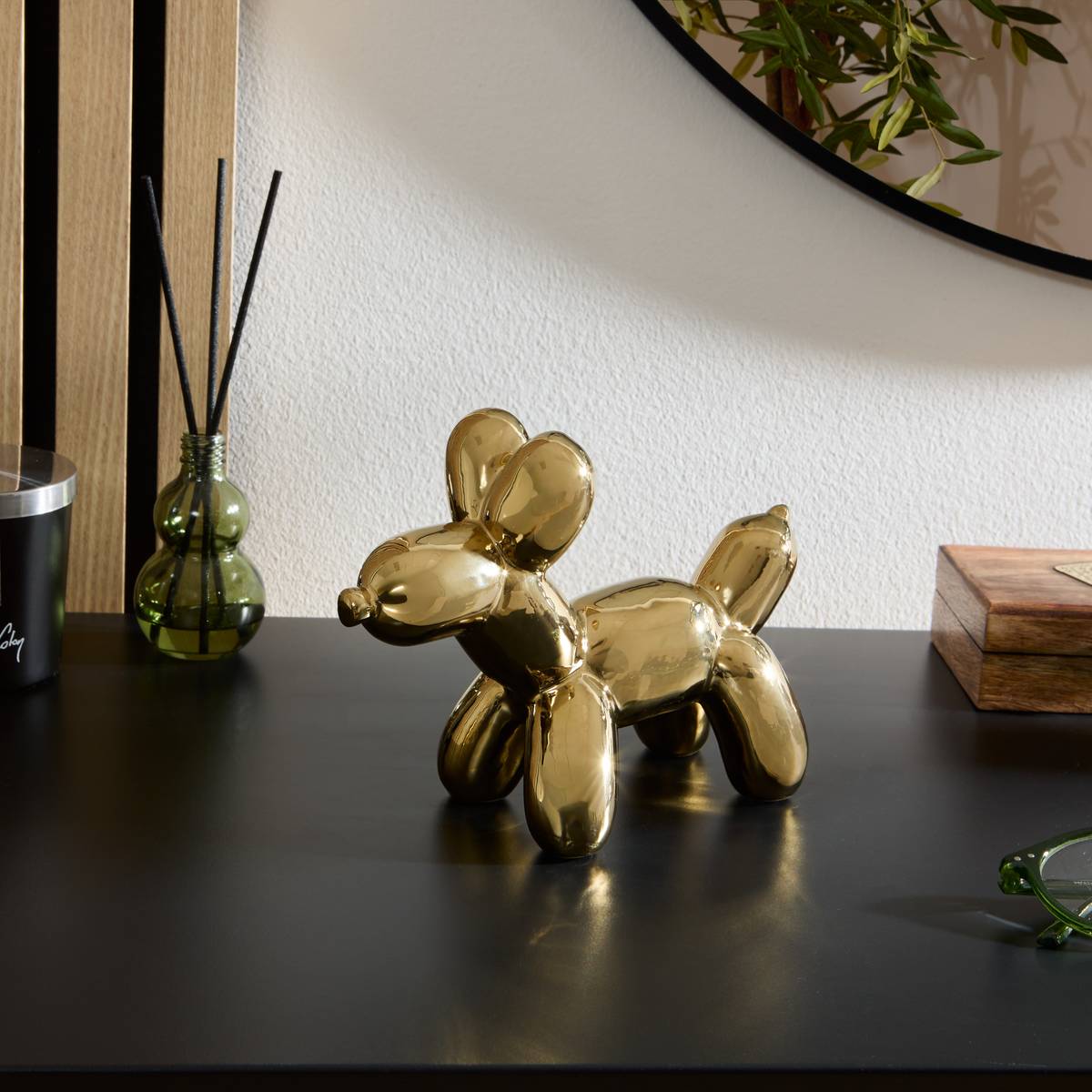 "Theo" Statuette Gold, 13.5x8.5 cm