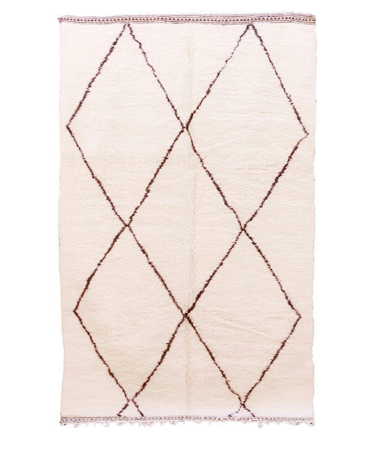 BERBERE - Tapis Berbere marocain pure laine 202x347