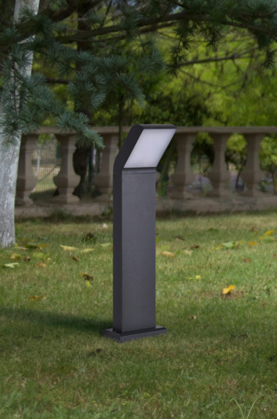 Lampa ogrodowa VIDAR wys:49 cm czarno-biała LED 1x12W 550lm 4000K IP54 Kaja