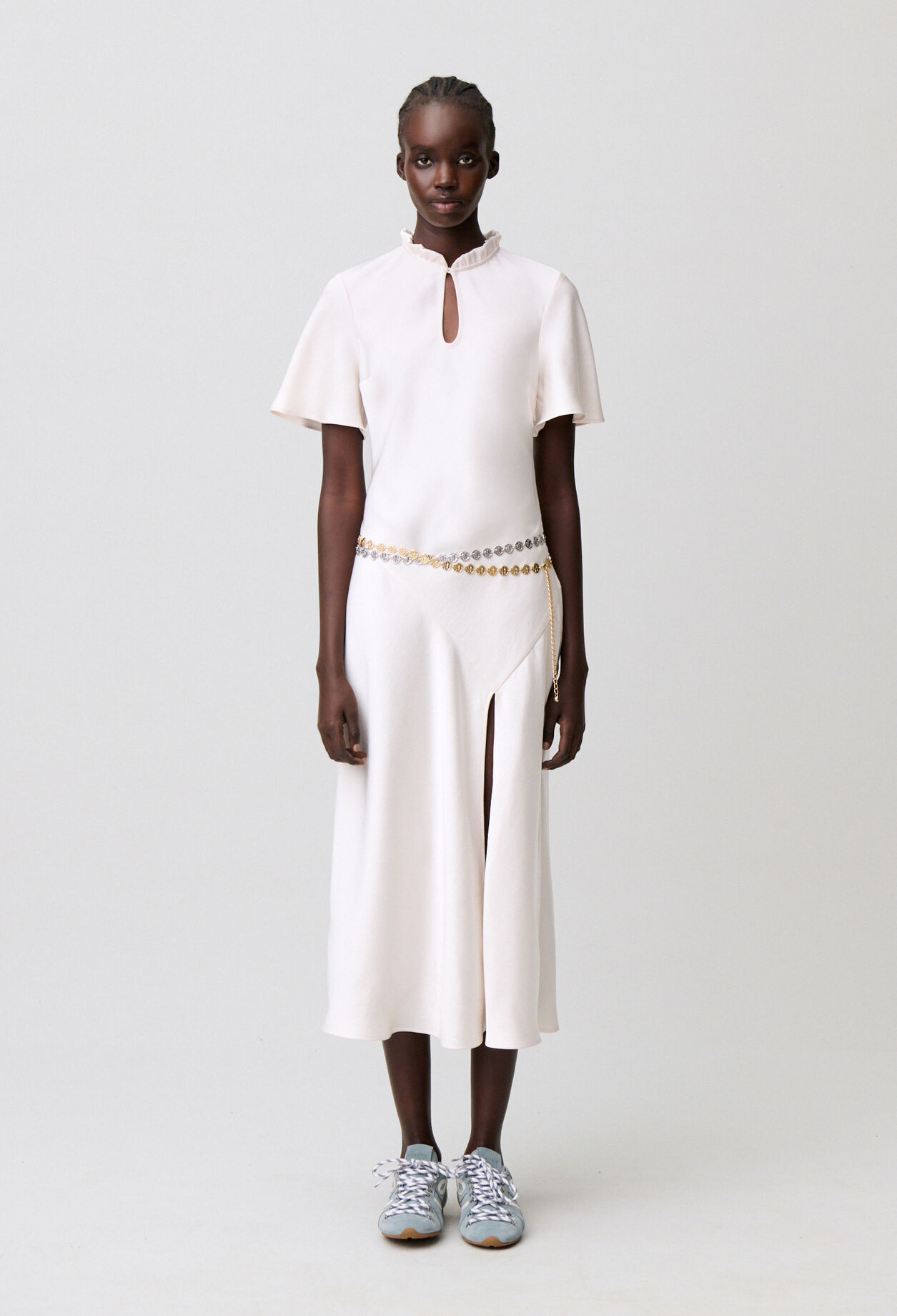 Robe midi fluide
