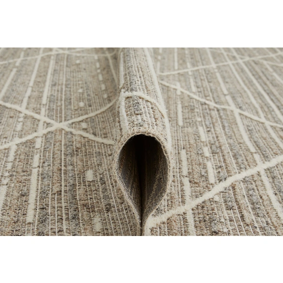 Teppich »Crosby«, 120x170 cm, grau-braun