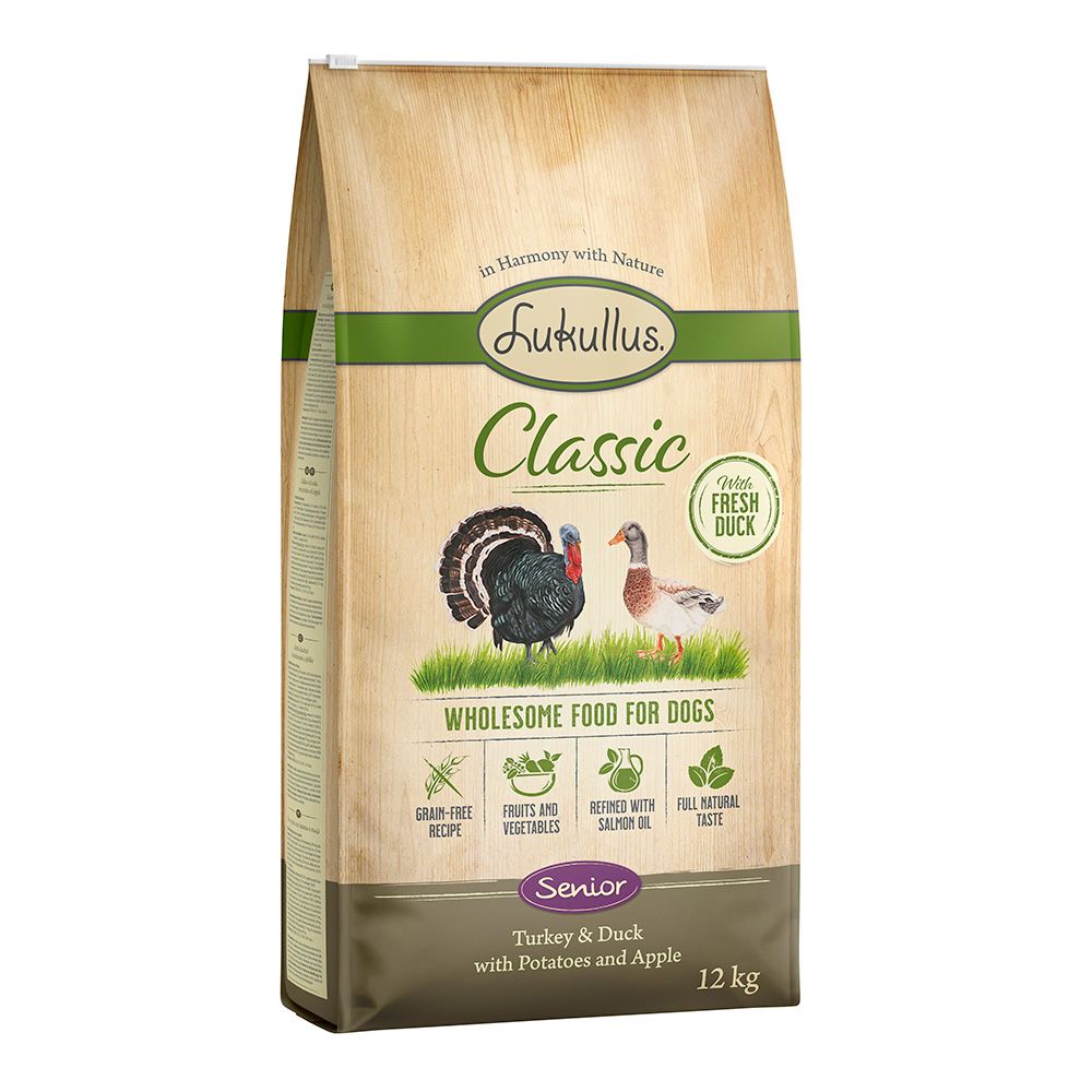 Lukullus Classic Senior Turkey & Duck