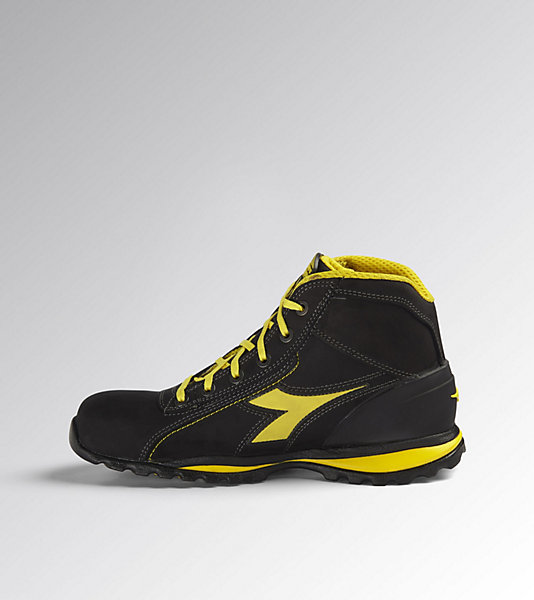 Chaussures de sécurité semi-montantes DIADORA GLOVE MID S3S Noir / Jaune 41