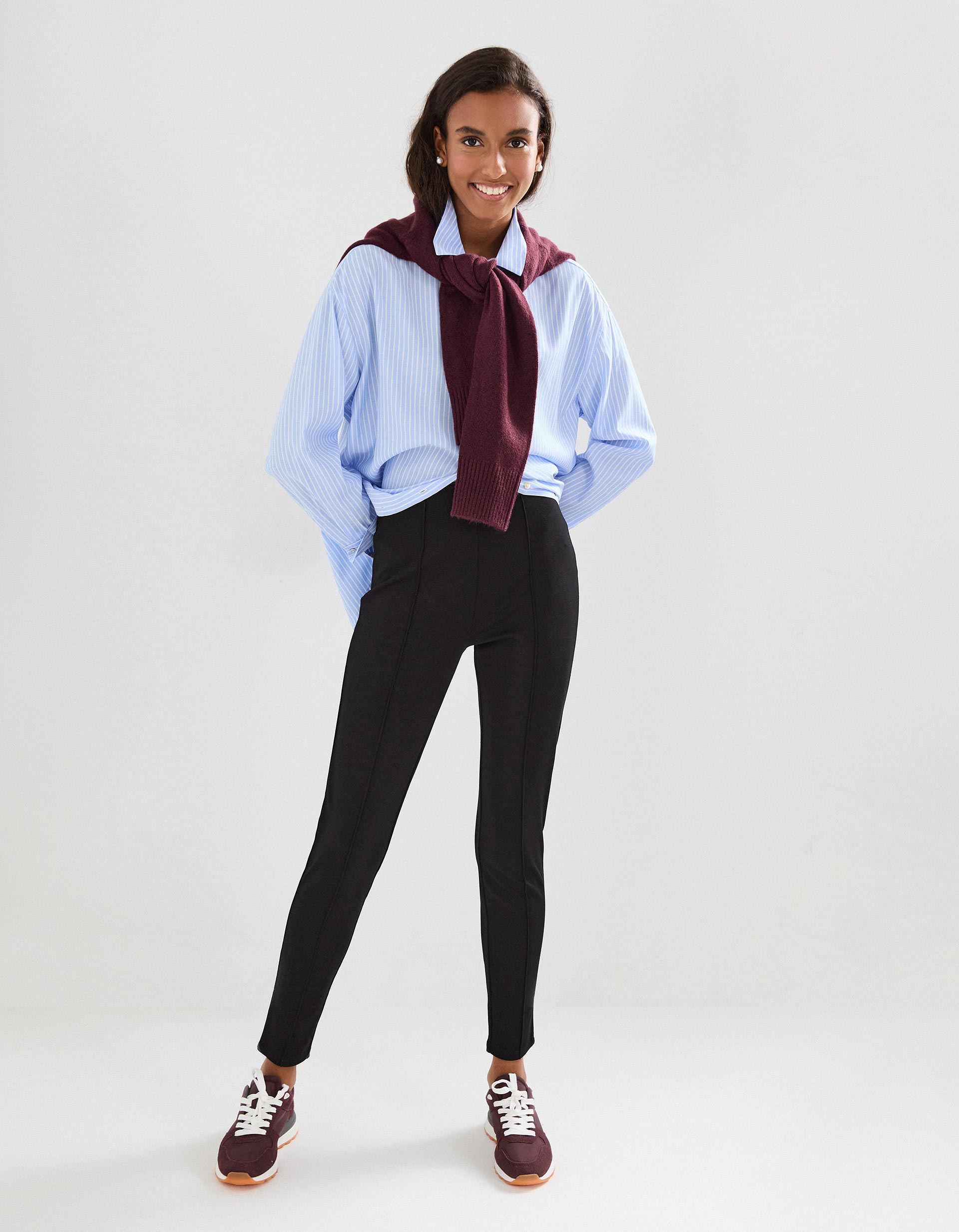 Legging Ponto Roma, Mulher, Preto