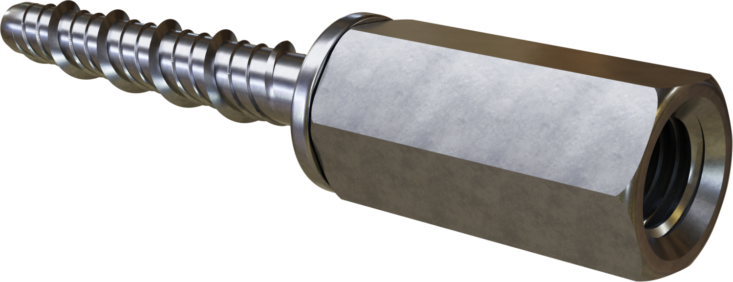 Kotwa wkręcana z gwint wew 6/7,5x40 M8/M10 STALCO PERFECT LWG06040M8M10