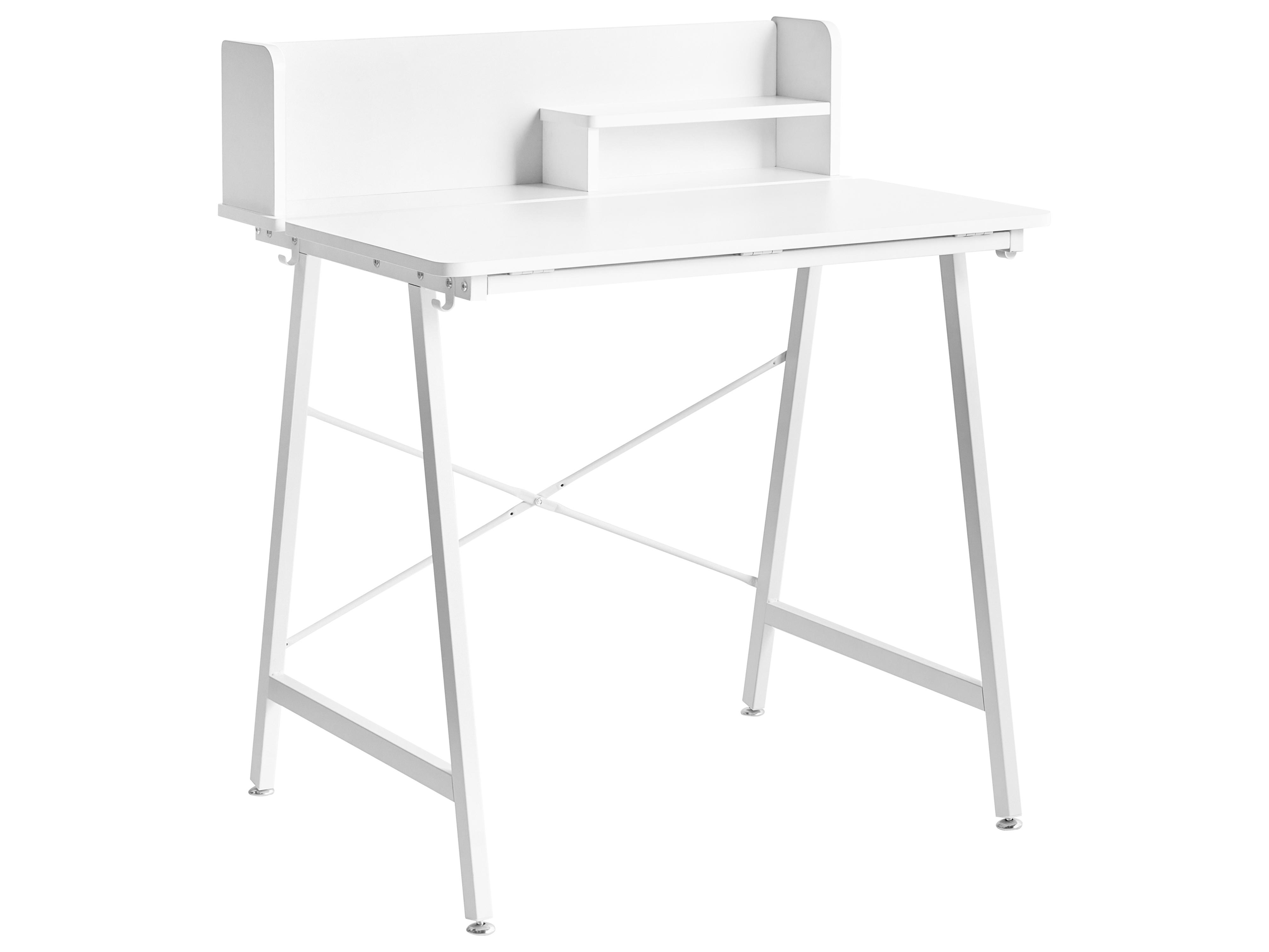 Tilting Drawing Desk ALAND White 80 cm 62 cm