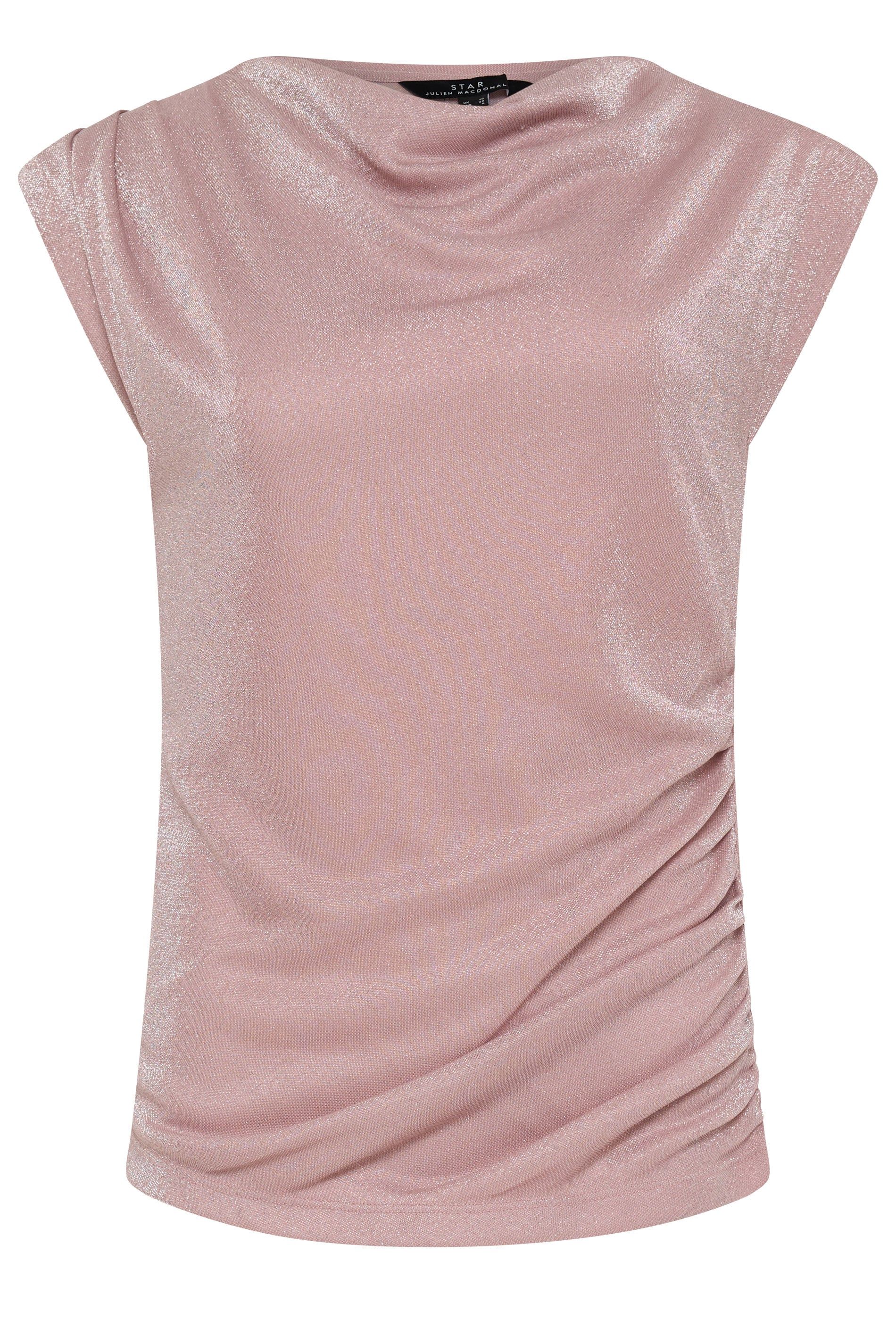 Star by Julien Macdonald Shimmer Draped Top