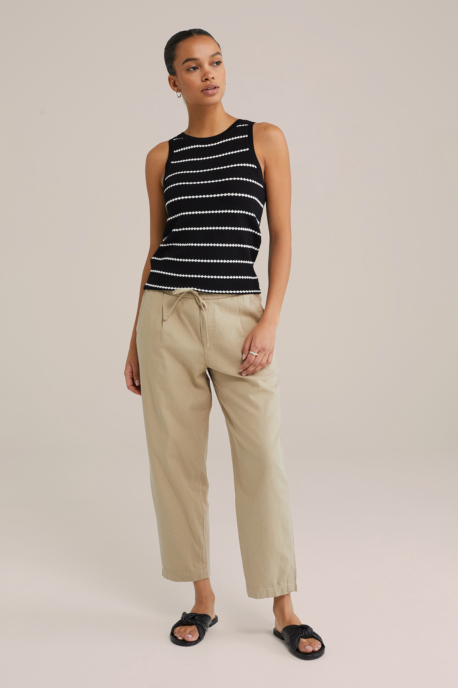 Dames singlet met print