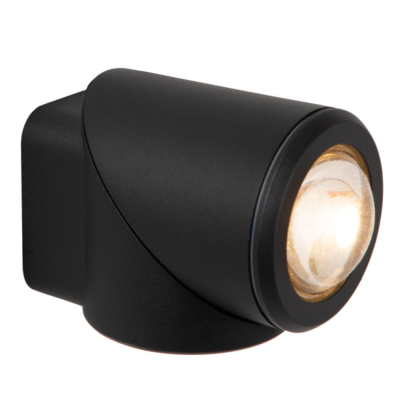 Applique extérieure LED Erin noire 5 W LUCIDE