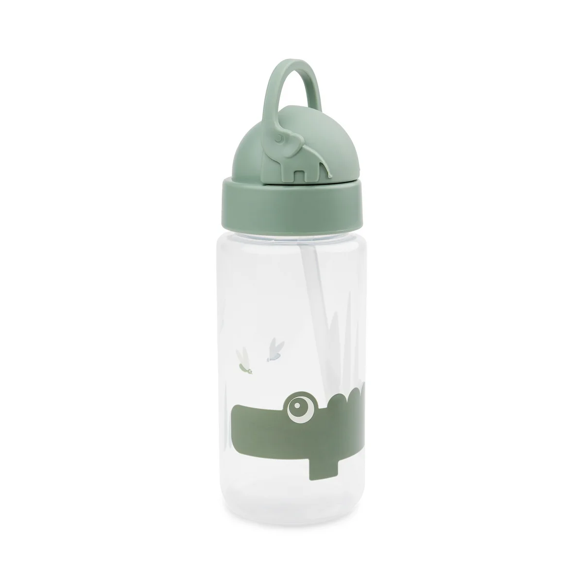 Done by Deer - Trinkflasche mit Trinkhalm