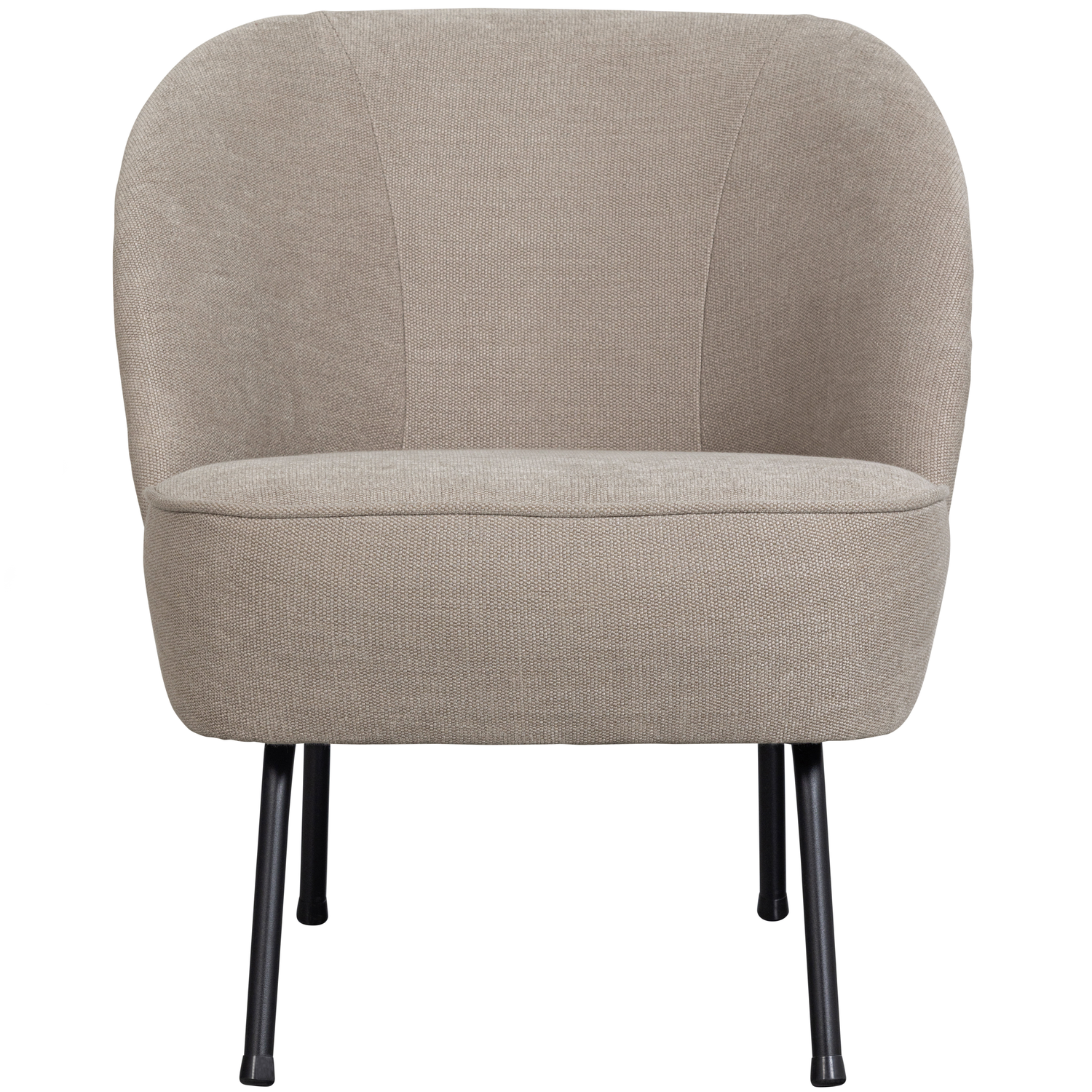 WOOOD fauteuil Vogue- Geweven stof - Zand - 69x57x70