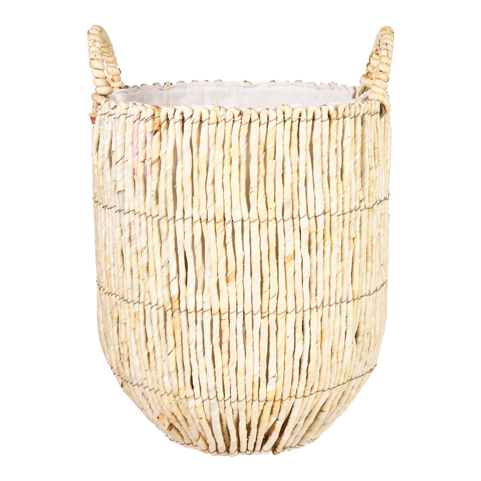 Aufbewahrungskorb Beige, ⌀ 31 cm, H 370 mm