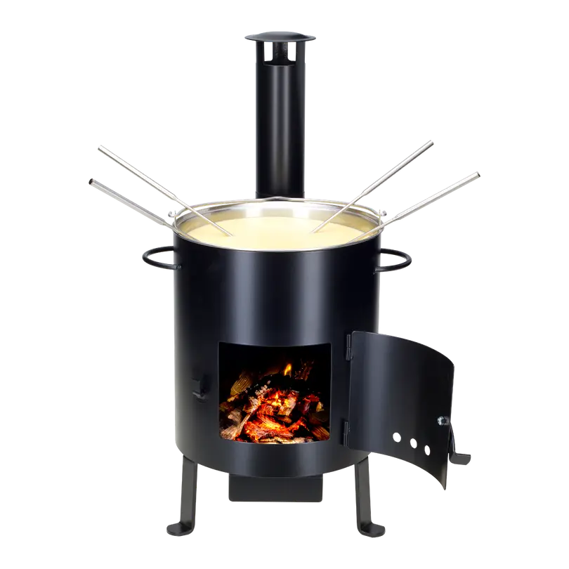 Fondue- und Grillofen Open Air
