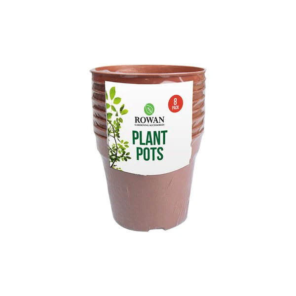 Rowan Plant Pots 8 Pack