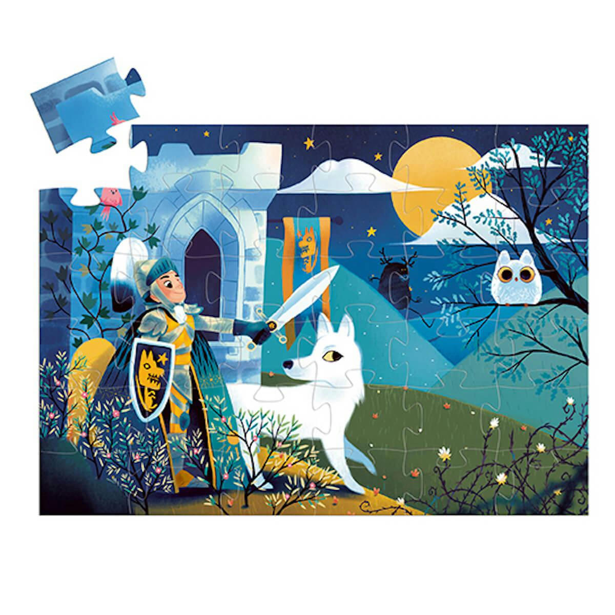 - Puzzles Le chevalier de la pleine lune