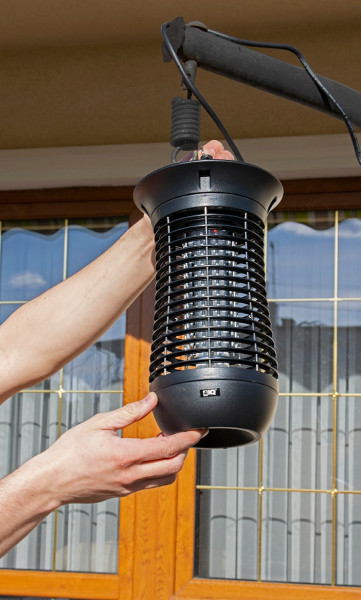 Lampa Owadobójcza UV-A18W Wisząca/Wolnostojąca do Ogrodu na Komary Owady