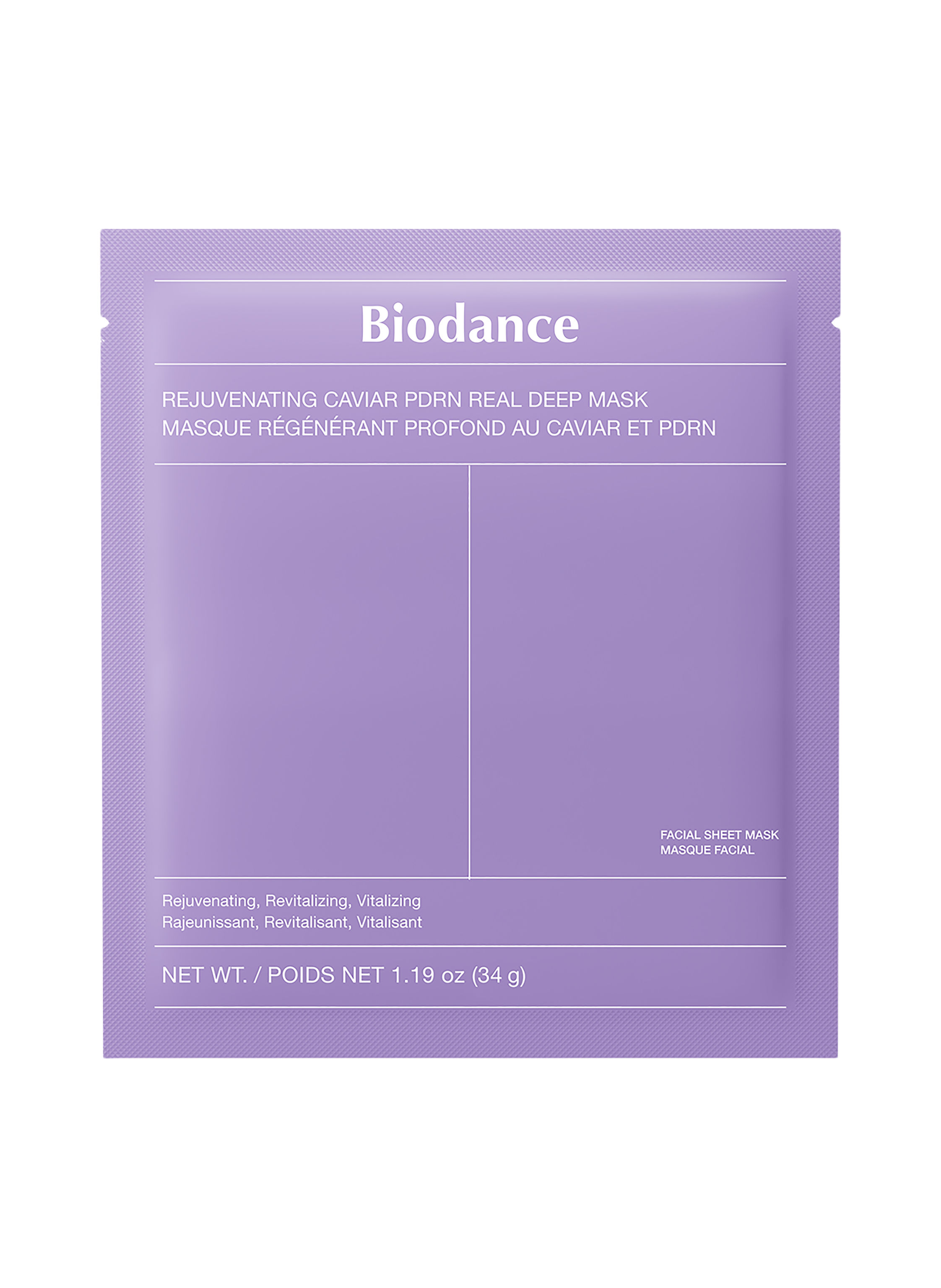 BIODANCE REJUVENATING CAVIAR PDRN REAL DEEP MASK