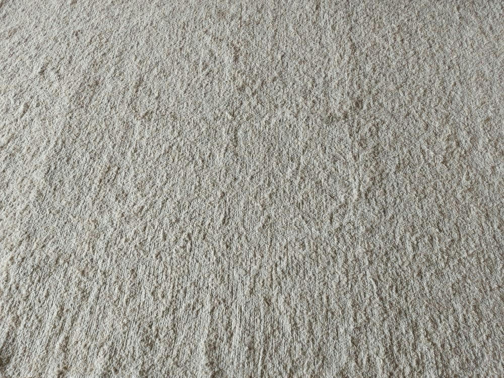 SENCILLO - Tapis en coton écru 170x240cm