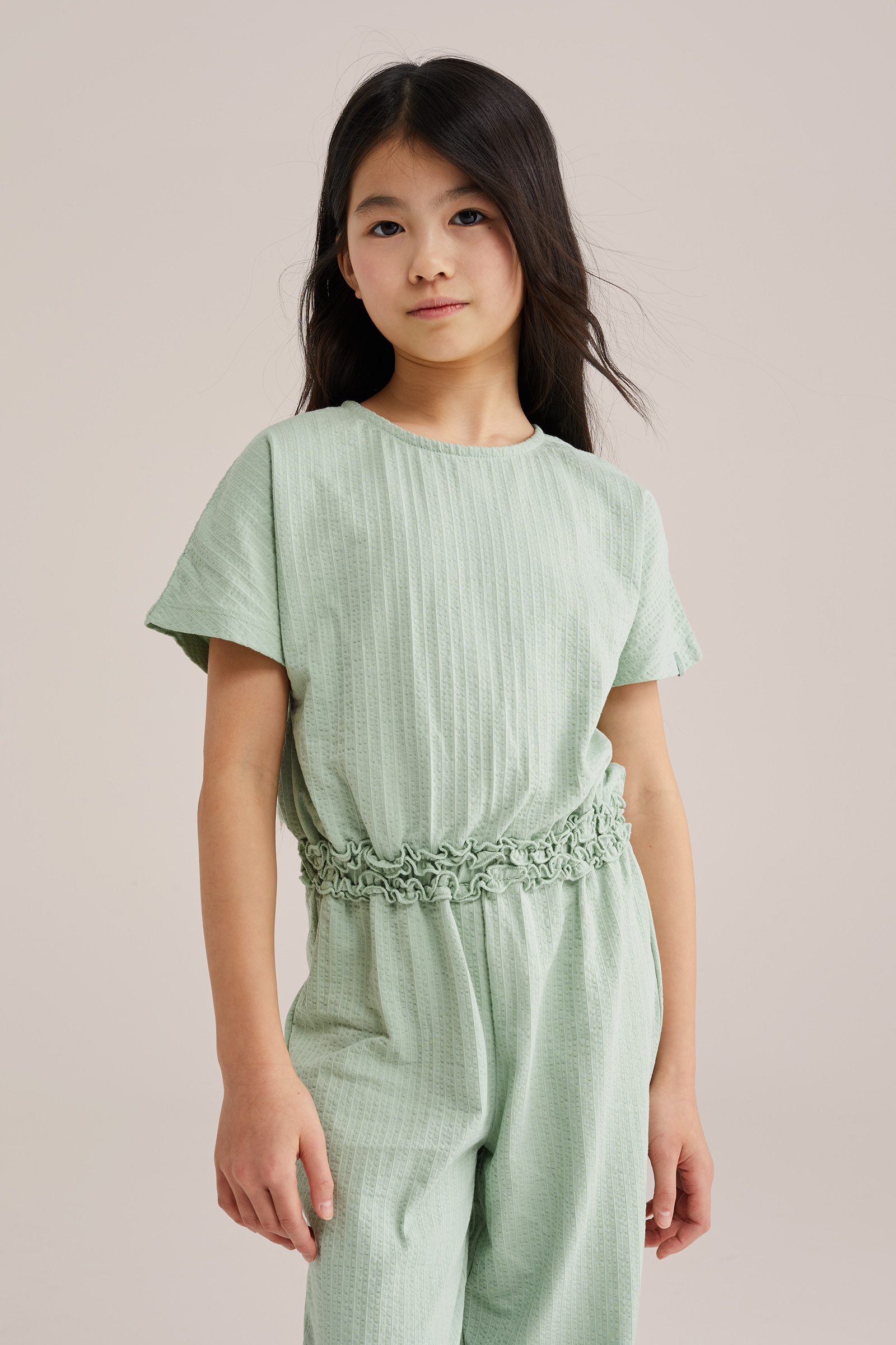 Meisjes jumpsuit met stretch