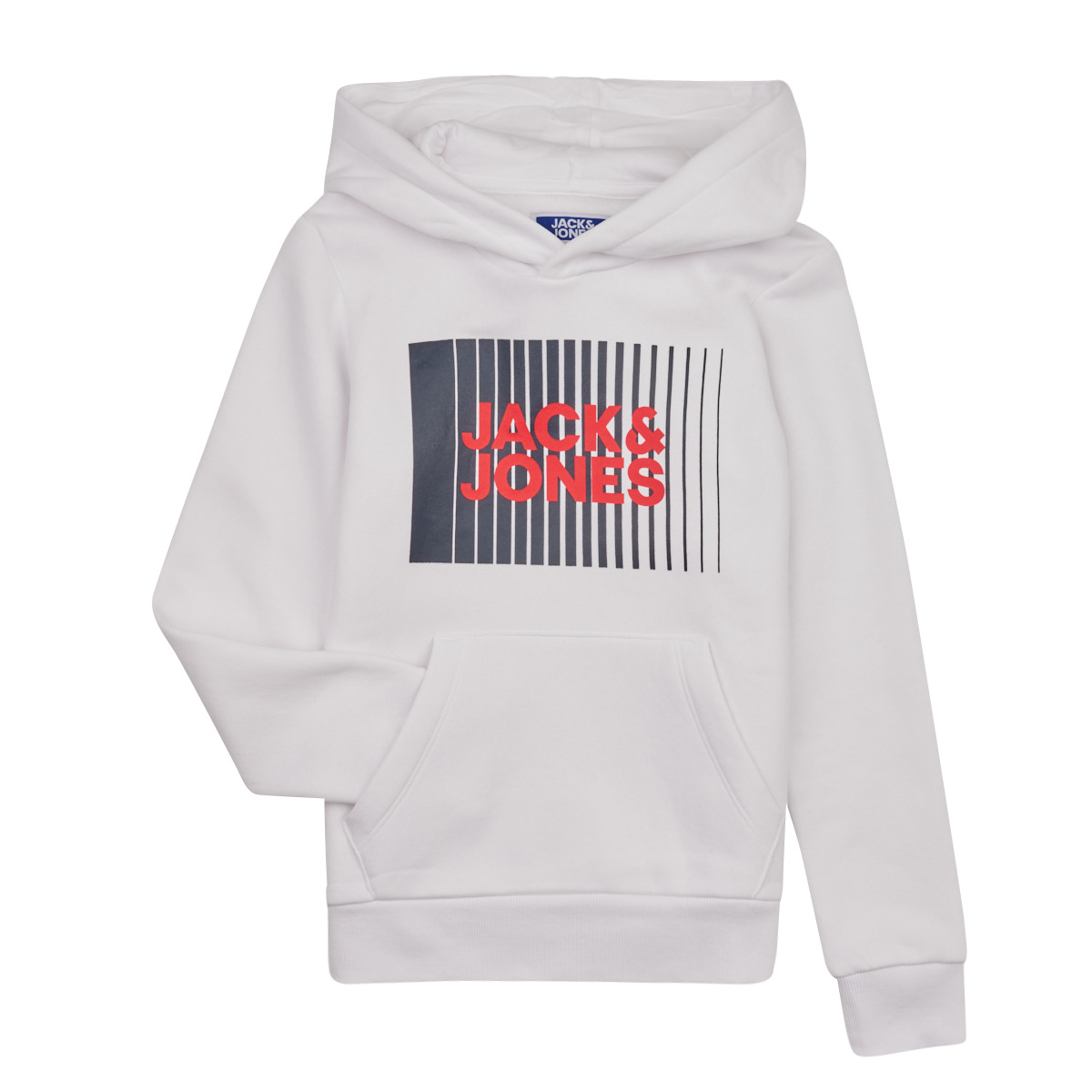 Jack & Jones - JJELOGO TEE LS ONECK 2 COL JNR - White