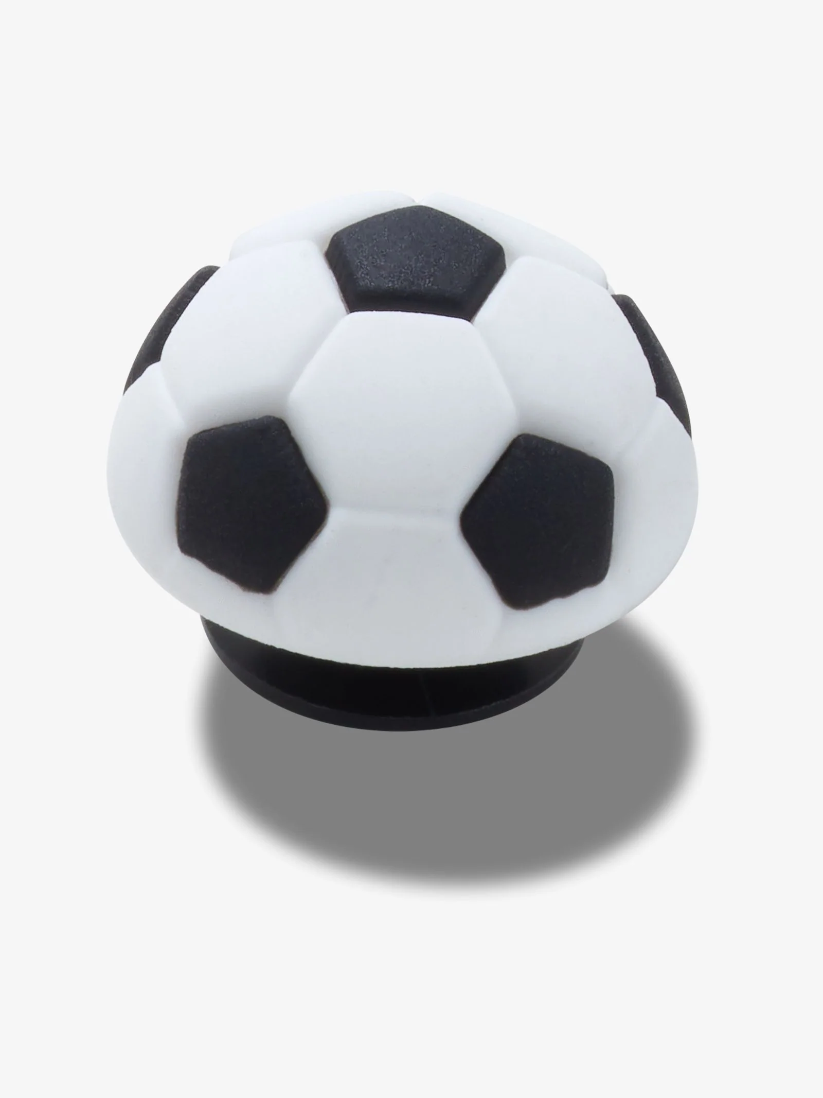 Textured Soccer Ball Shoe Charm