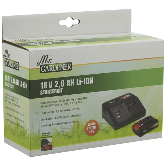Starter-kit »PXC«, 18 V/2 Ah, für Power-X-Change Gartengeräte