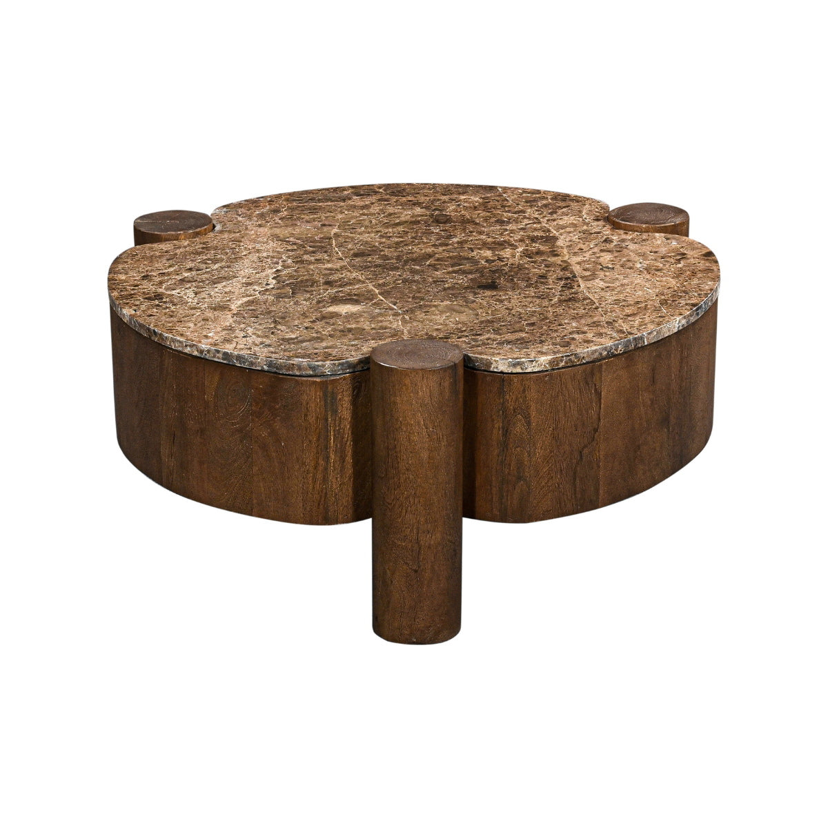 DÉJA Living Salontafel Mabel - Rond - Marmer - 75cm