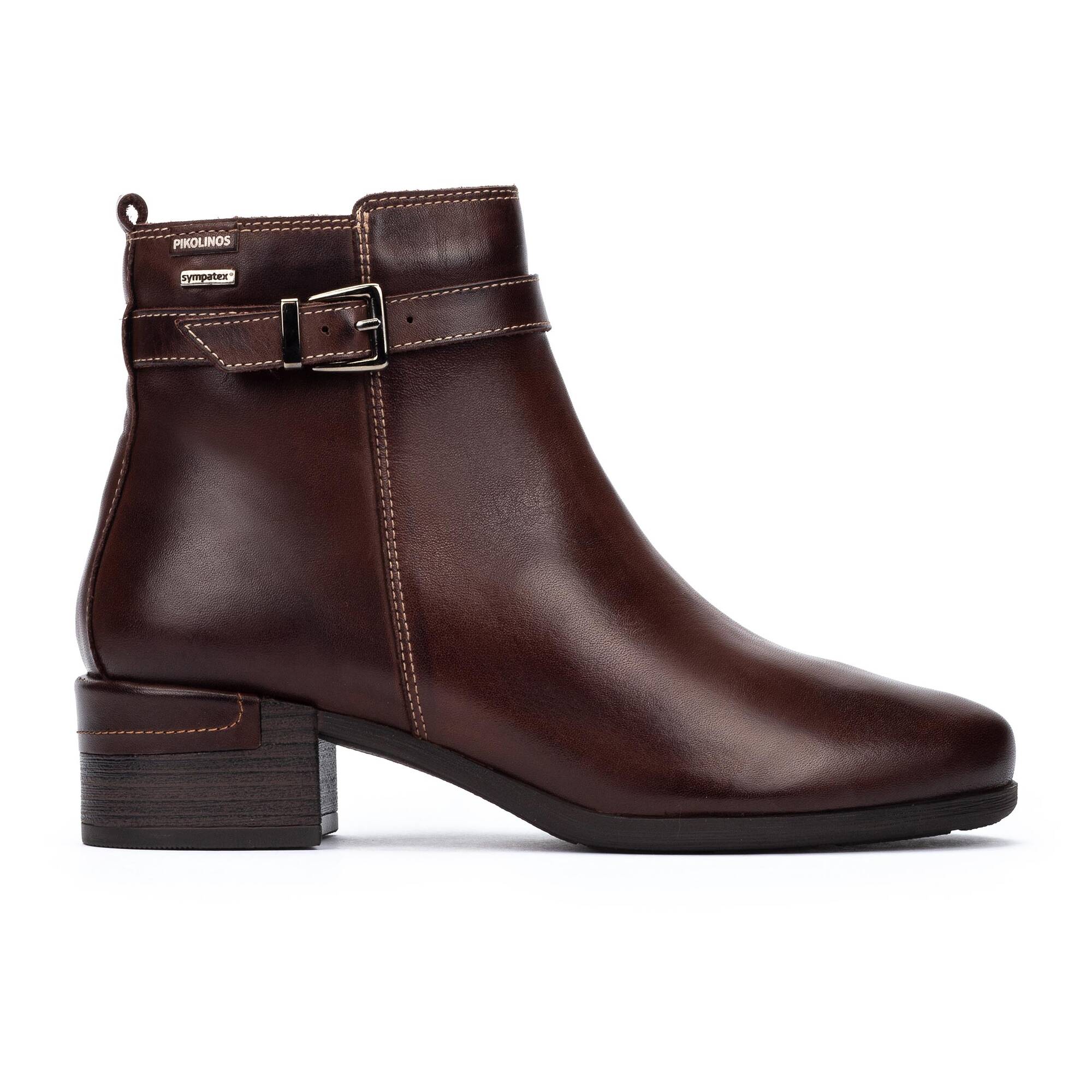 MALAGA - Botines de tacón con tecnología waterproof para mujer.