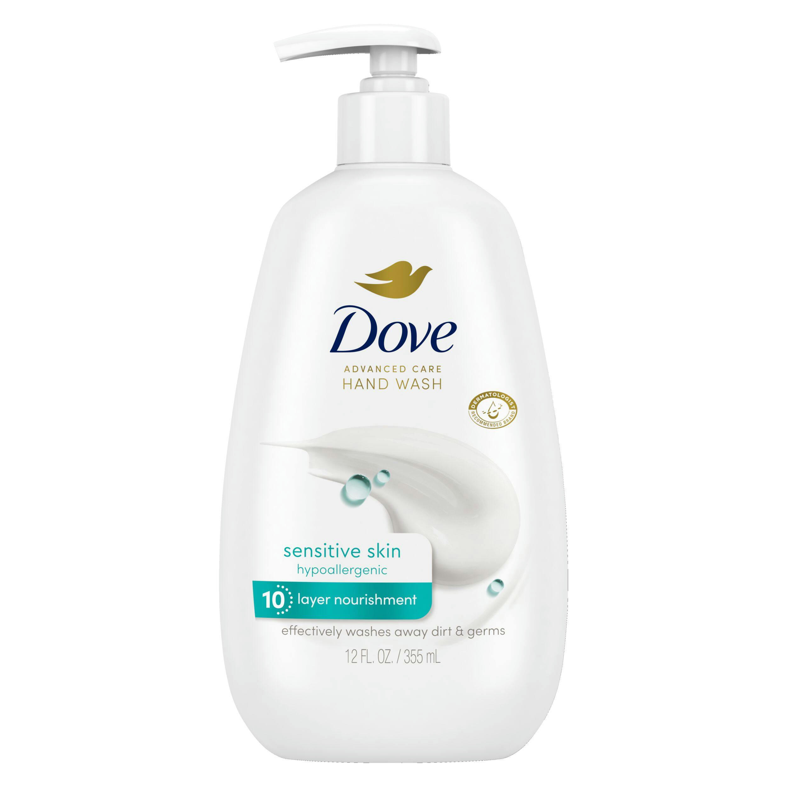 Dove Advanced Care Hand Wash, 355-mL