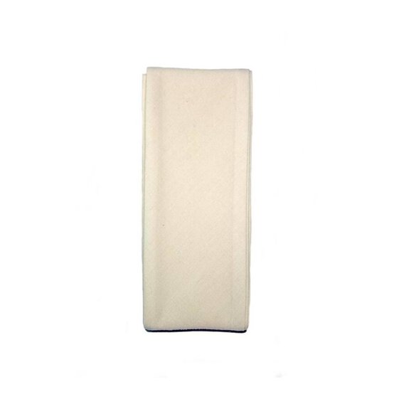 Ivory Poly Cotton Bias Binding 50mm x 2.5m